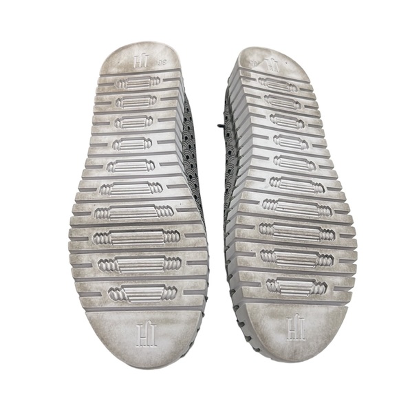 Ilse Jacobsen Hornbek Platform Slip On Grey Shoes Size 36 (US 5.5 - 6) - Picture 7 of 9